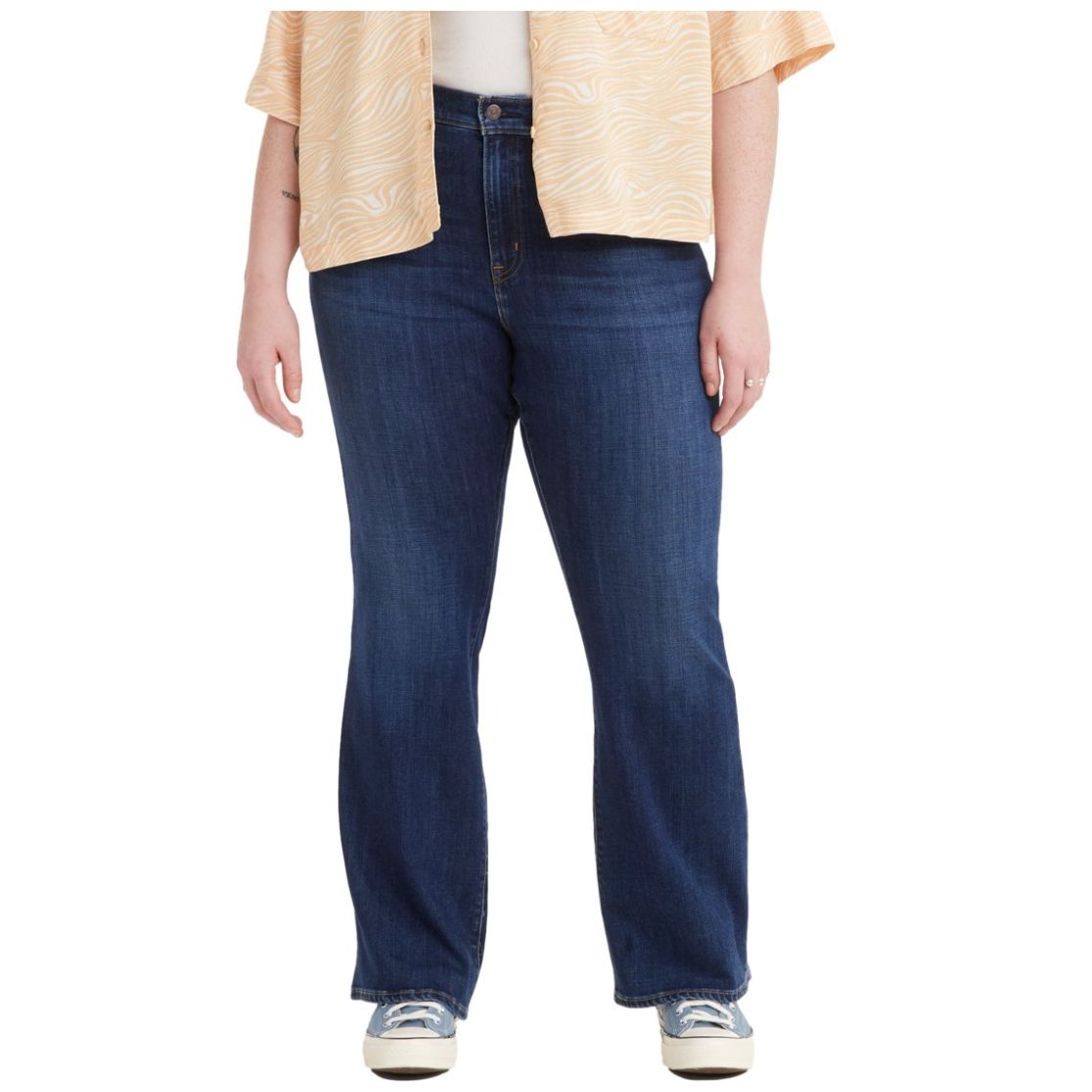 Jeans Flare Fit Levi's 726 Cintura Alta para Mujer Curvy