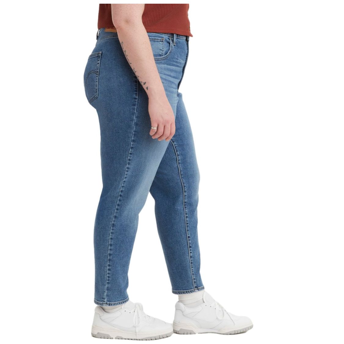 Jeans Mom Fit Levi's Cintura Alta para Mujer Curvy