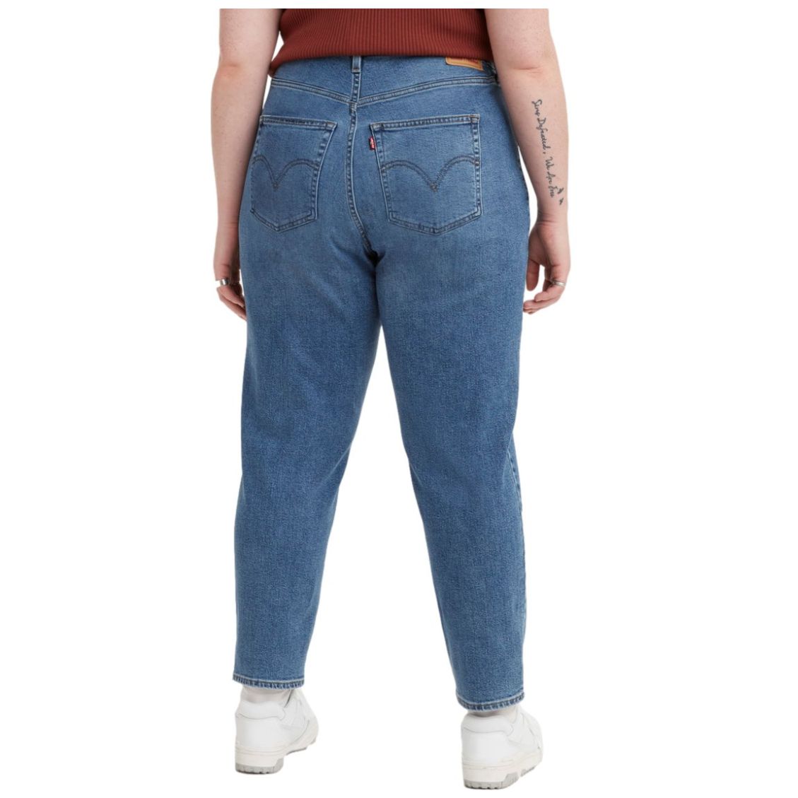 Jeans Mom Fit Levi's Cintura Alta para Mujer Curvy