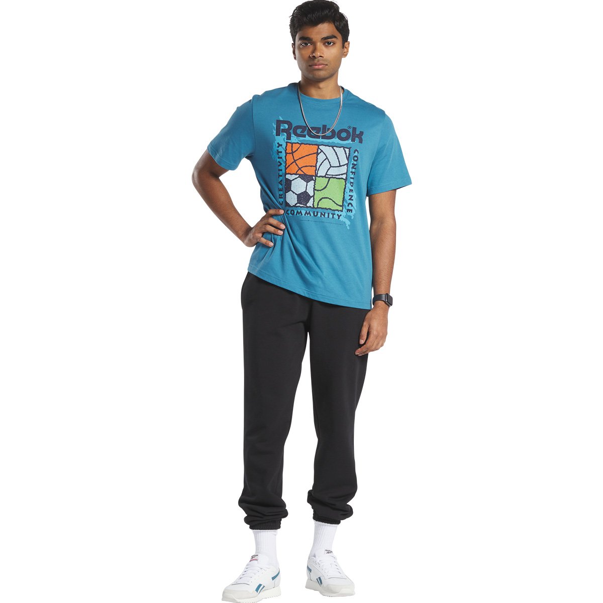 Playera Deportiva Casual Reebok para Hombre