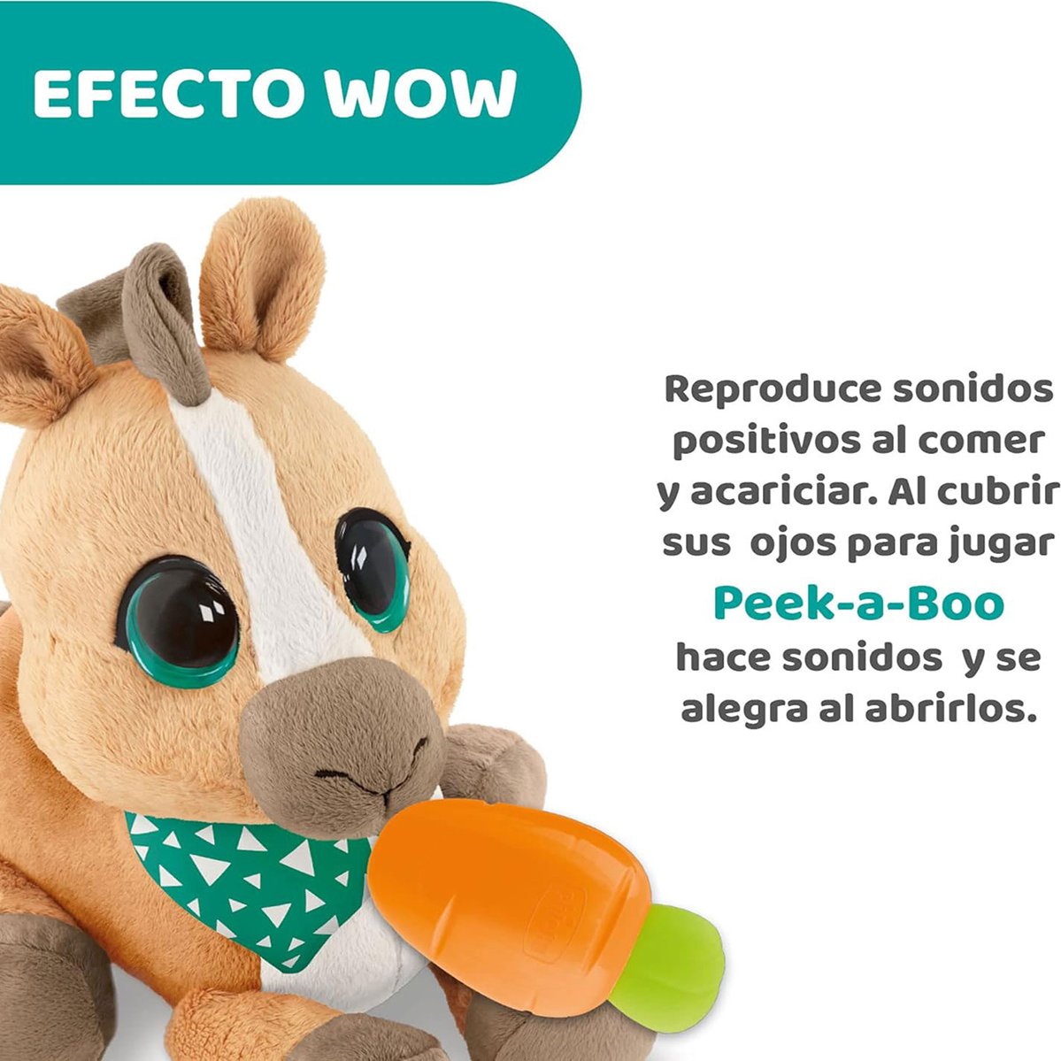 Peluche Interactivo Chicco Pony Wow Pets