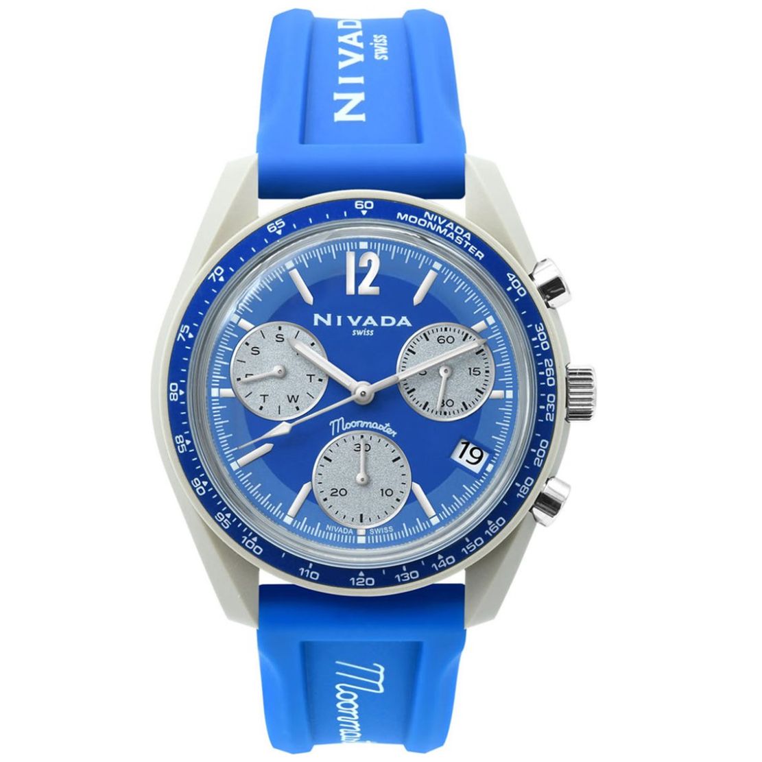 Reloj fashion nivada azul