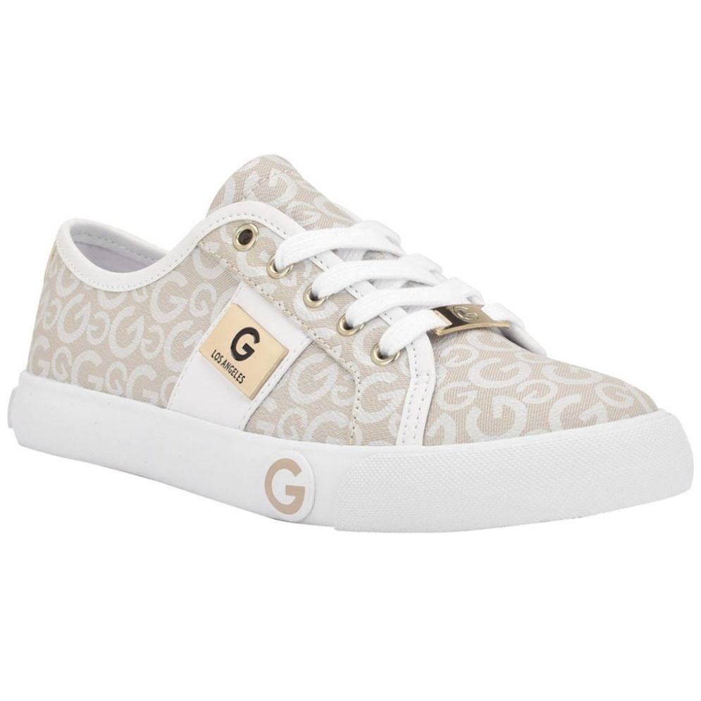 Tenis Café con Logotipo G By Guess