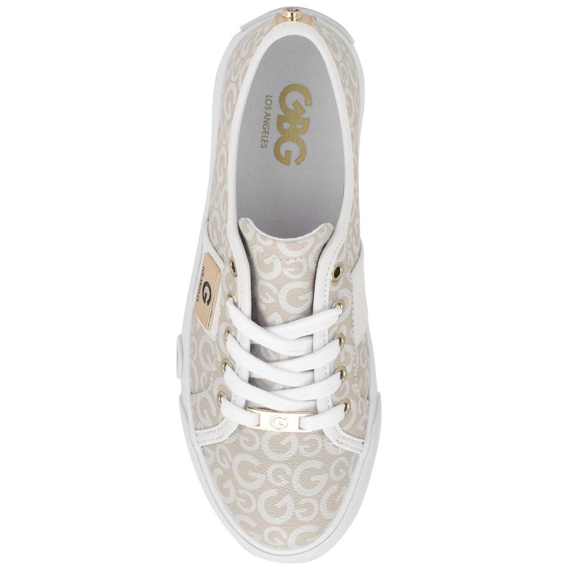 Tenis Café con Logotipo G By Guess