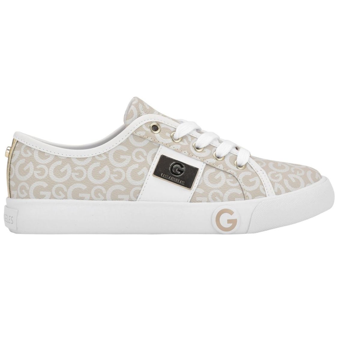 Tenis Café con Logotipo G By Guess