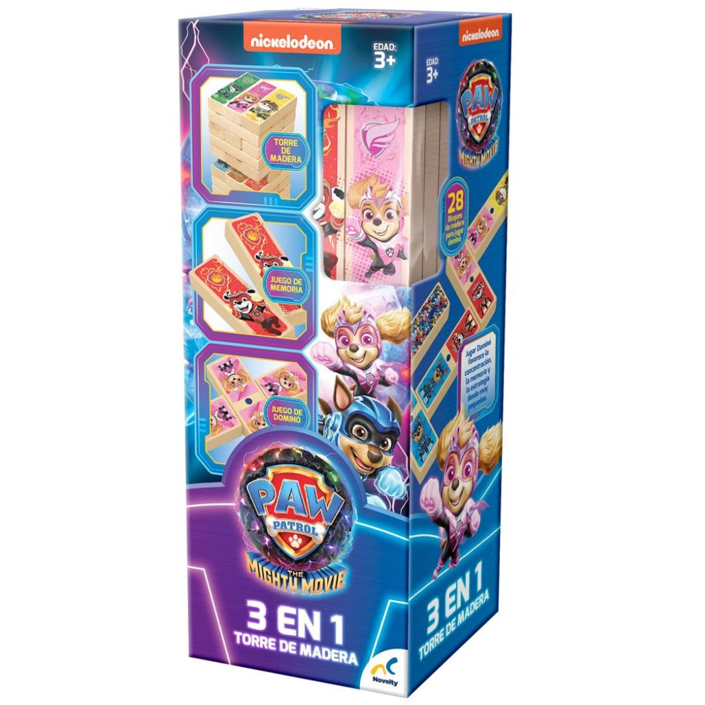 Trefl Puzzle 3 En 1 Paw Patrol - 3 X 80 Pièces - Chiots De La Pat' Patrouille - Dès 5 Ans - Fabriqué En Pologne