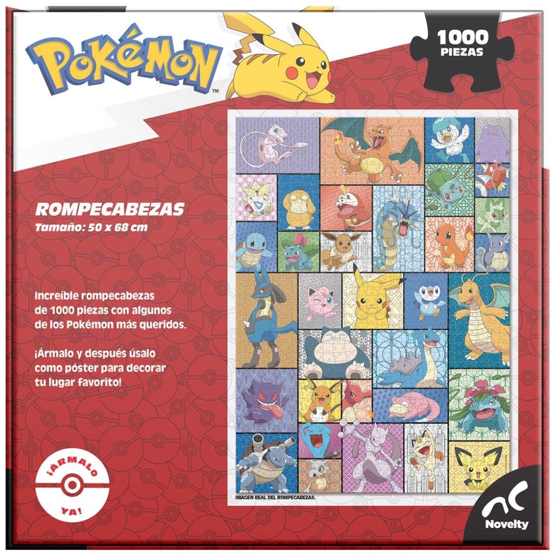 Rompecabezas Edición Original Pokémon 1000 Piezas