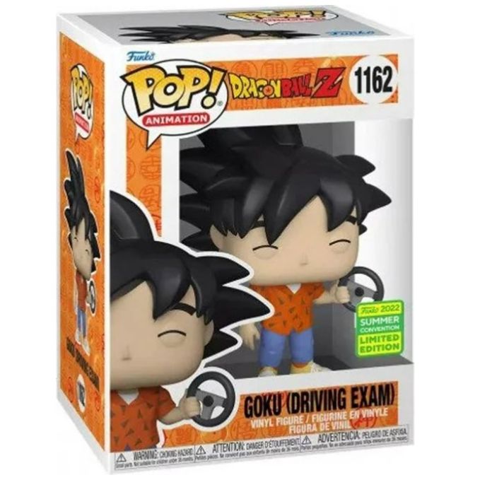 Funko Pop Animation: Dragon Ball Z - Goku Prueba de Manejo Exclusivo Sdcc 2022