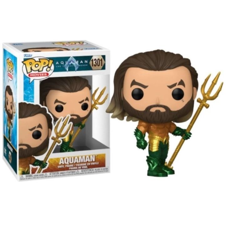 Funko Pop Movies: Dc Aquaman y el Reino Perdido - Aquaman Traje de Heroe