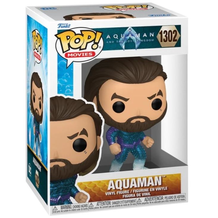 Funko Pop Movies: Dc Aquaman y el Reino Perdido - Aquaman Traje Sigilo