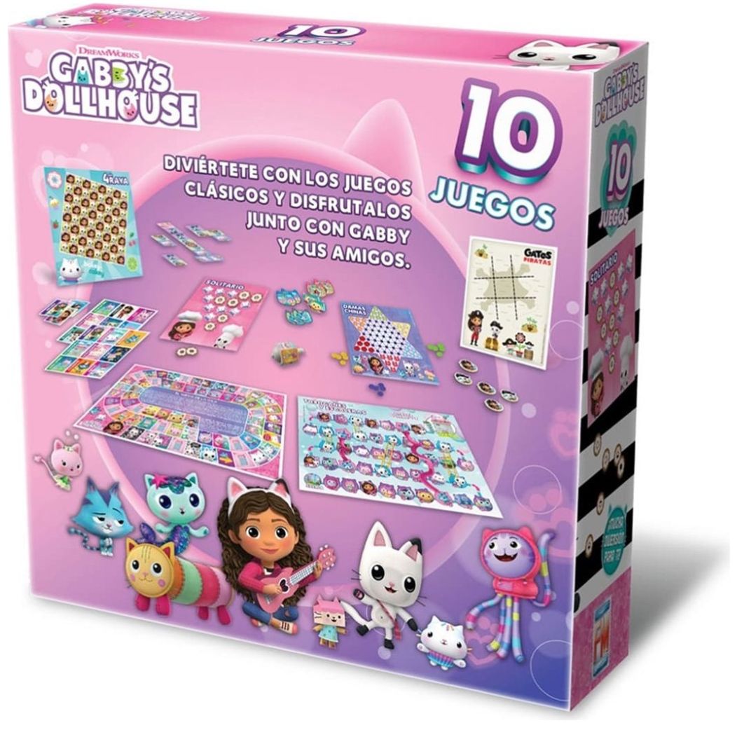 Juego de Mesa Fotorama Gaby´s Dollhouse 10 Juegos