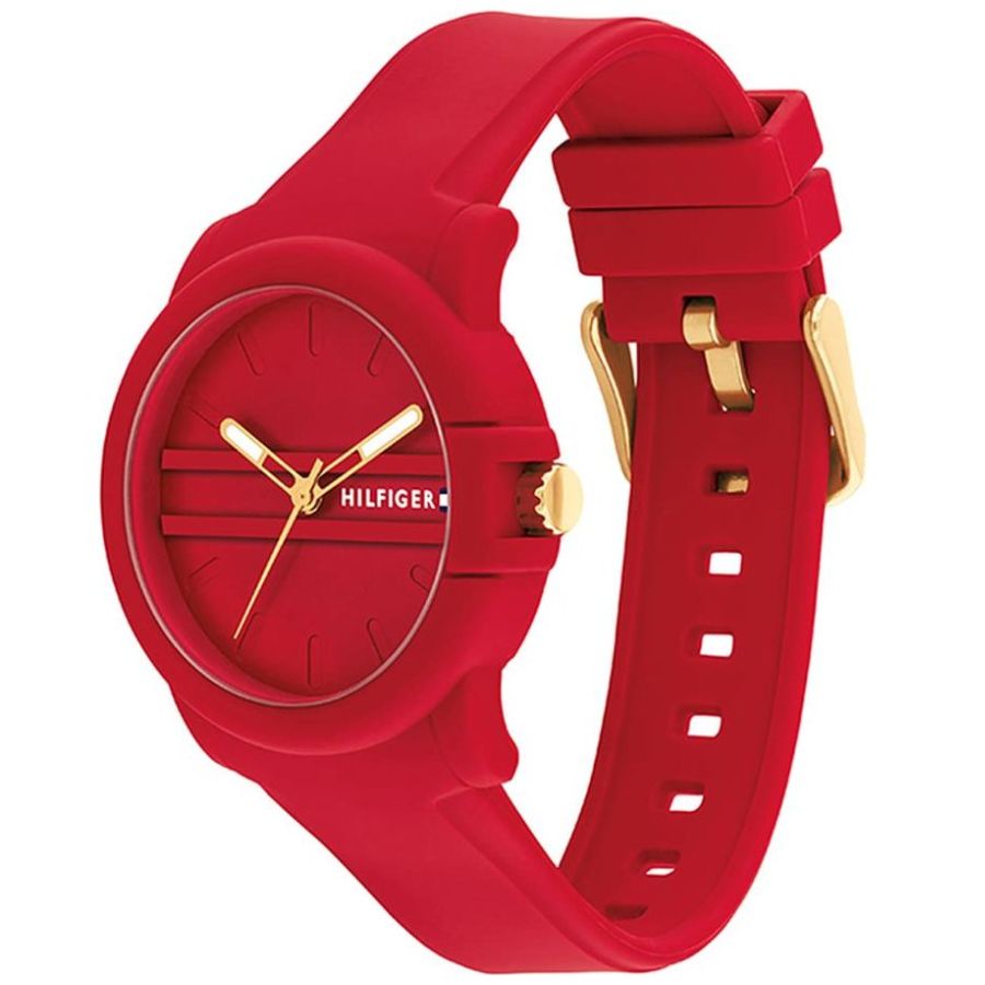 Pulsera Reloj Tommy Hilfiger Mujer Rojo Reloj Tommy Hilfiger Para