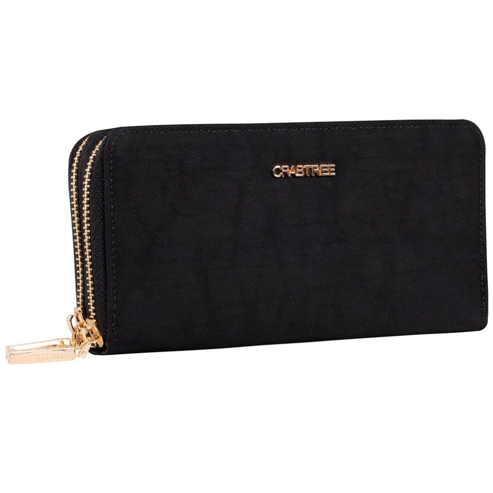 Cartera Crabtree Negro