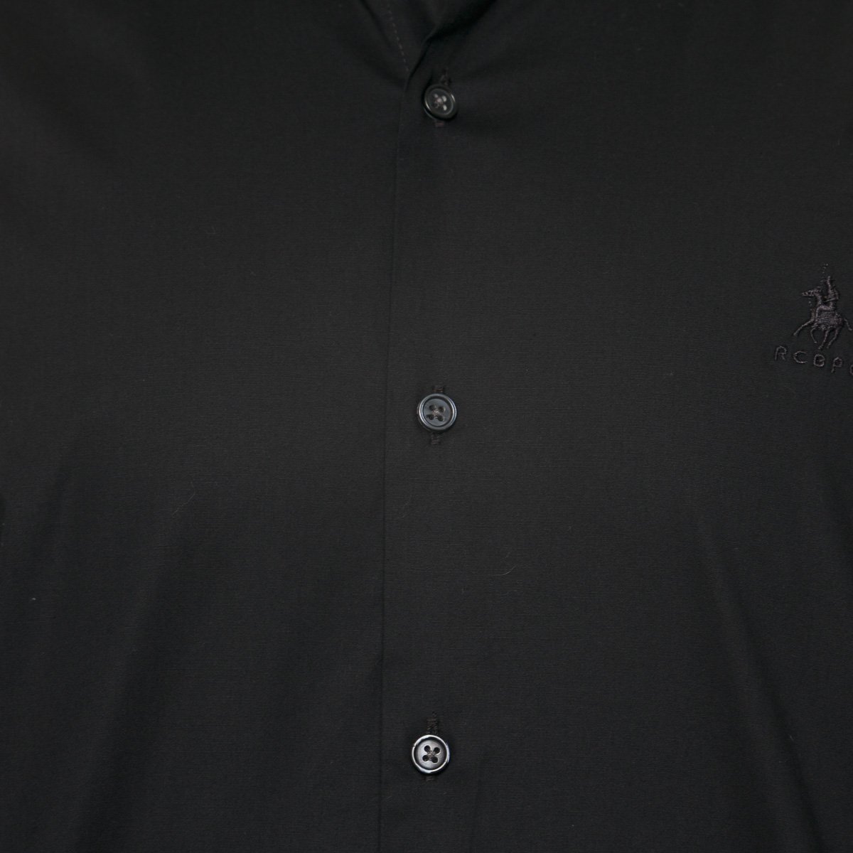 Camisa Casual Stretch Manga Larga Cuello Mao para Hombre Polo Club