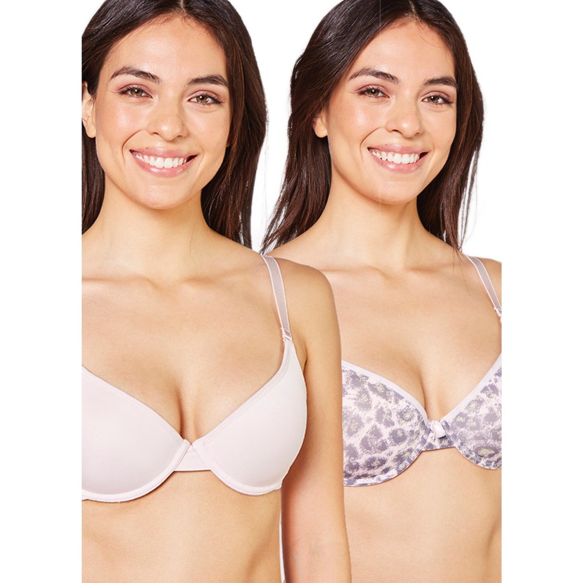 Paq 2 Bra Push Up de Microfibra Kayser