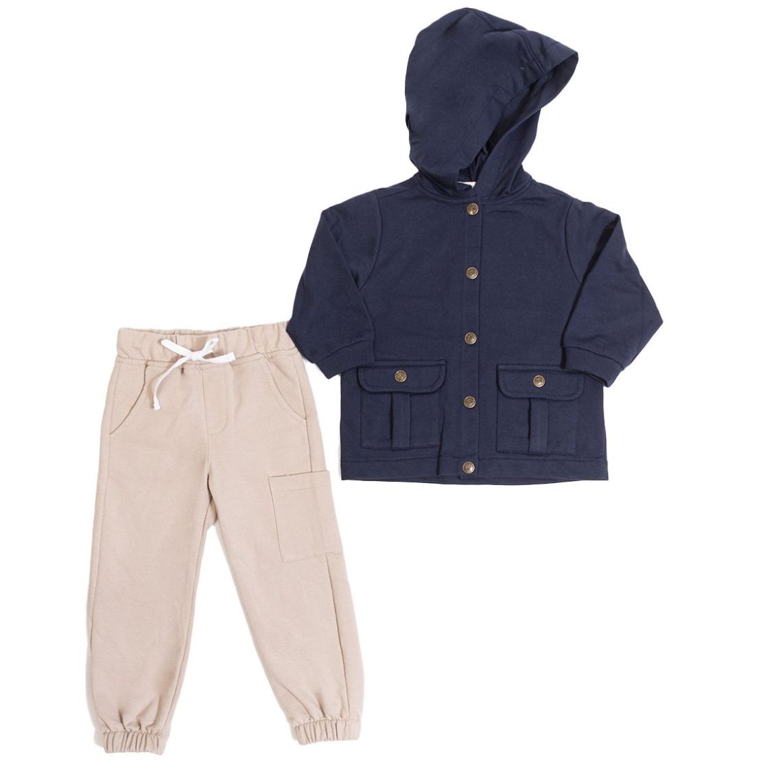 Conjunto 2 Piezas Being 2 Nice Chamarra y Jogger para Bebé