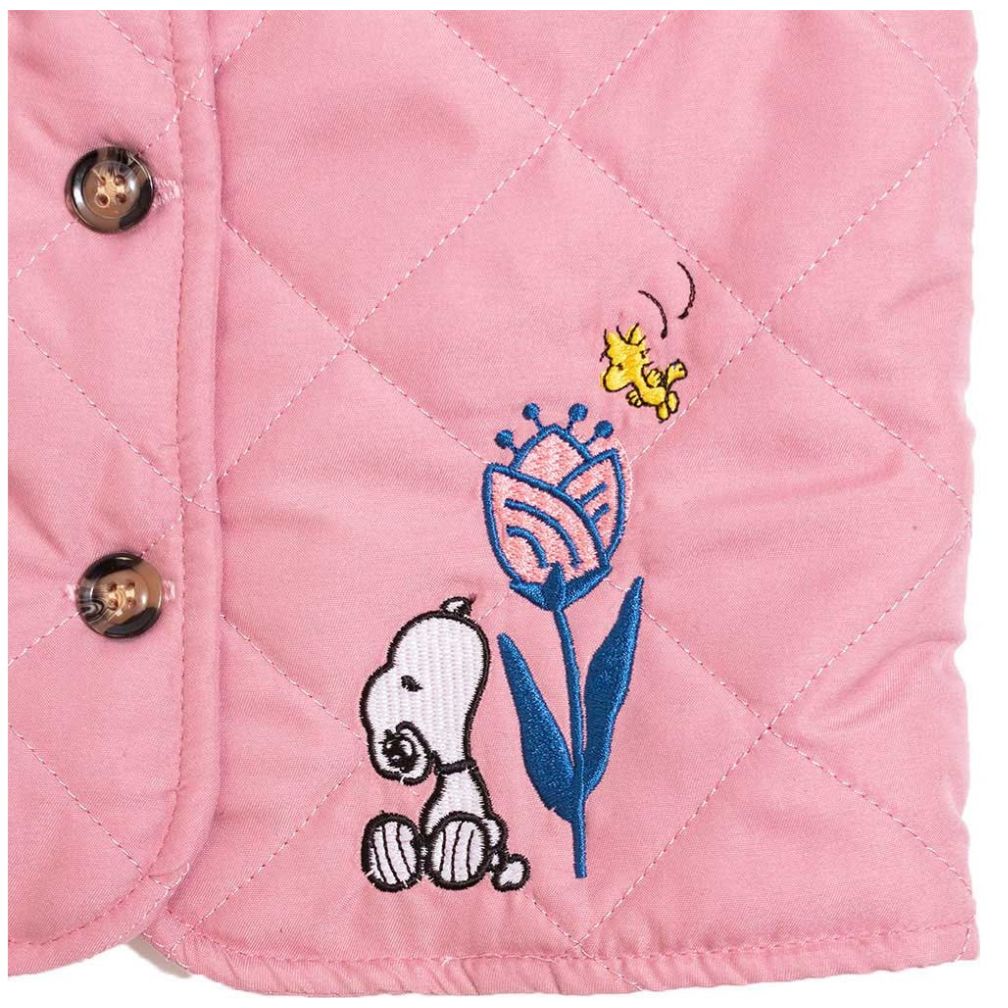 Conjunto 3 Piezas Snoopy Playera, Chaleco y Pantalón de Mezclilla para Bebé