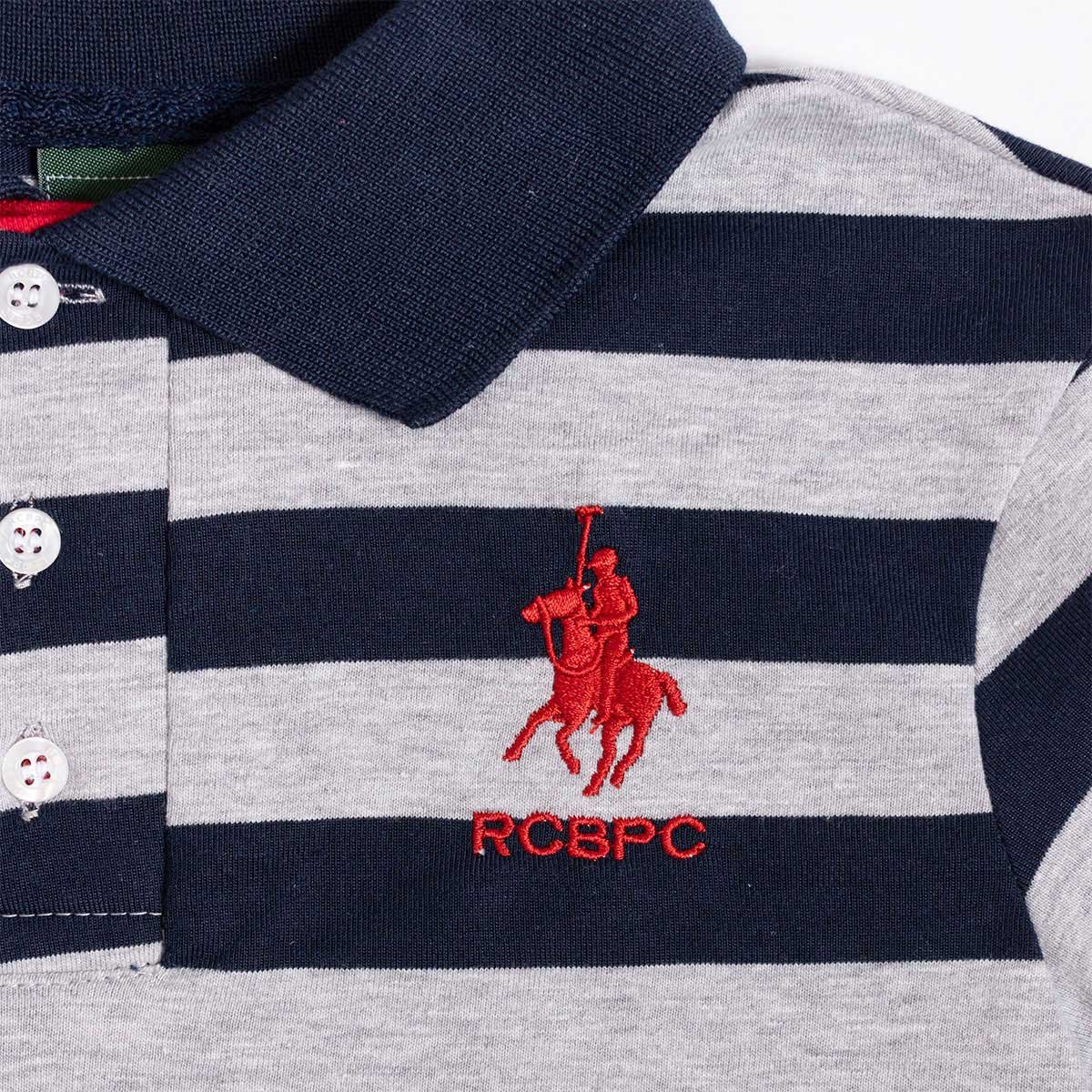 Playera Royal Polo Club Tipo Polo Manga Larga para Niño