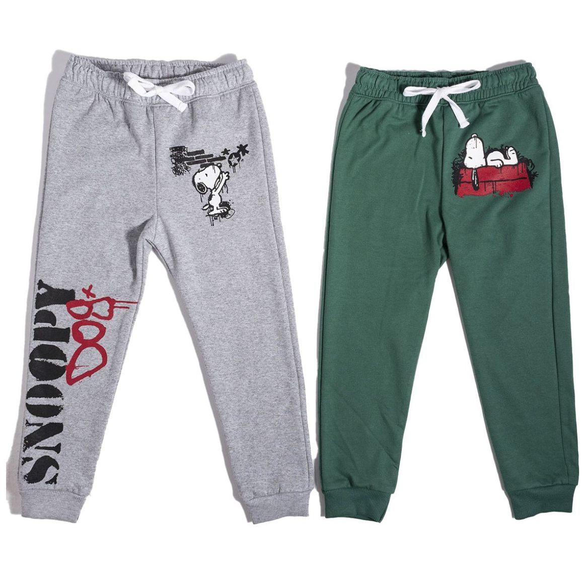 Set Snoopy 2 Joggers Felpa para Niño