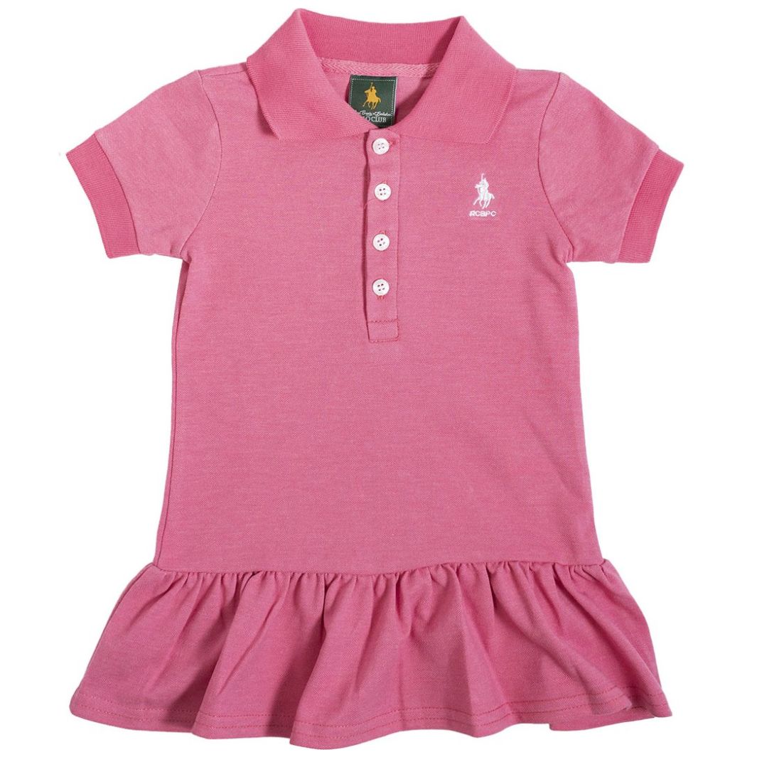Vestido Royal Polo Club Tipo Polo Manga Corta para Bebé
