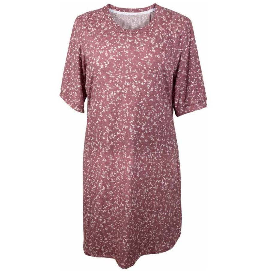 Vestido Cuello Redondo Doma Fashion para Mujer Plus