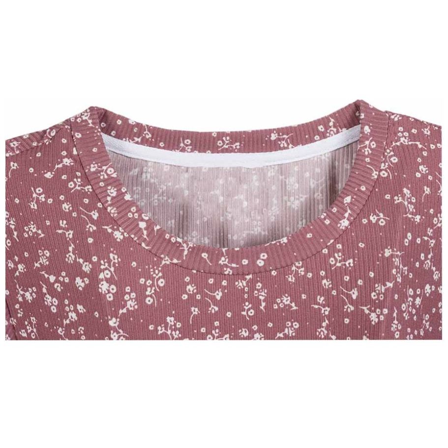 Vestido Cuello Redondo Doma Fashion para Mujer Plus