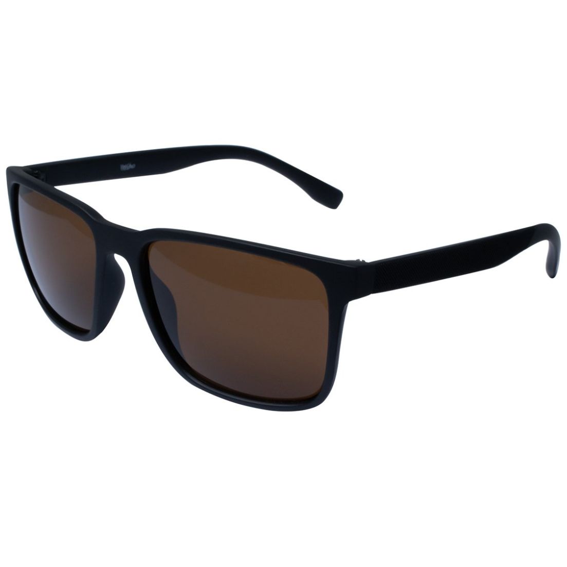 Lentes de Sol Cuadrados Pasta Negra Micas Cafes Mossimo