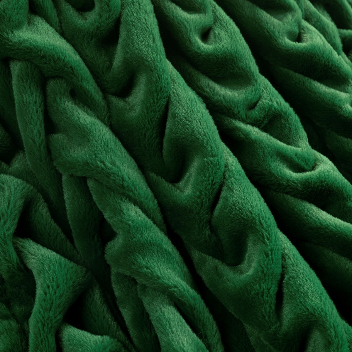 Frazada Home & Details Weave Fur 127X152Cm Verde