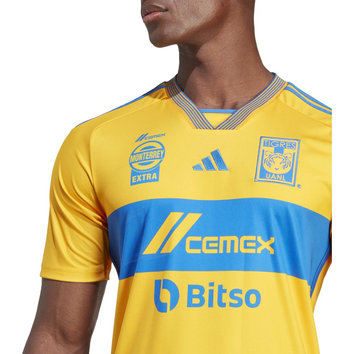 Jersey Tigres 2023 Fútbol Adidas para Hombre