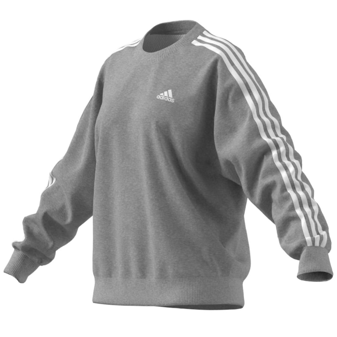 Ropa Deportiva Sudadera Adidas Mujer Gris Sudadera De