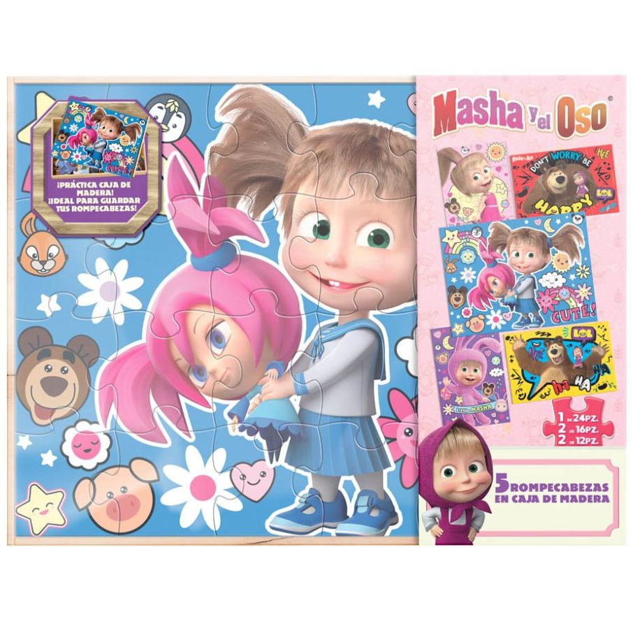 Rompecabezas en Masha Y el Oso