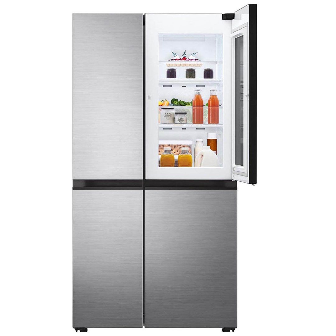 Refrigerador LG Duplex Instaview Door-In-Door Linear Inverter con Wifi Thinq 27 Pies3 Platino Vs27Bxqp