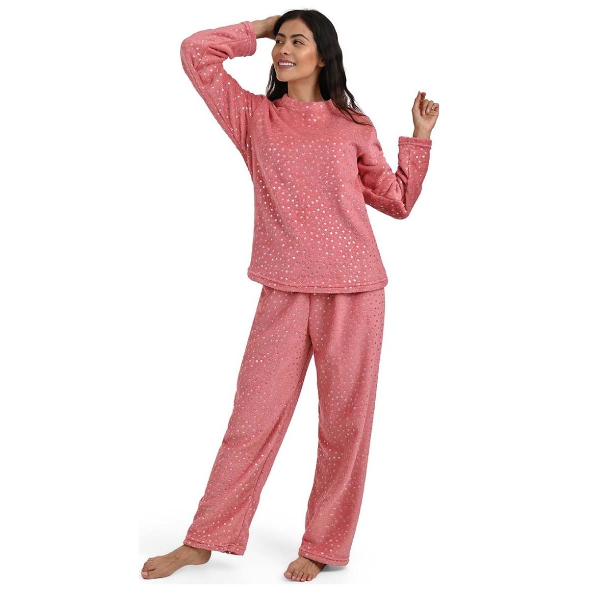 Pijama Manga Larga y Pantalón Flanel Intime Lingerie