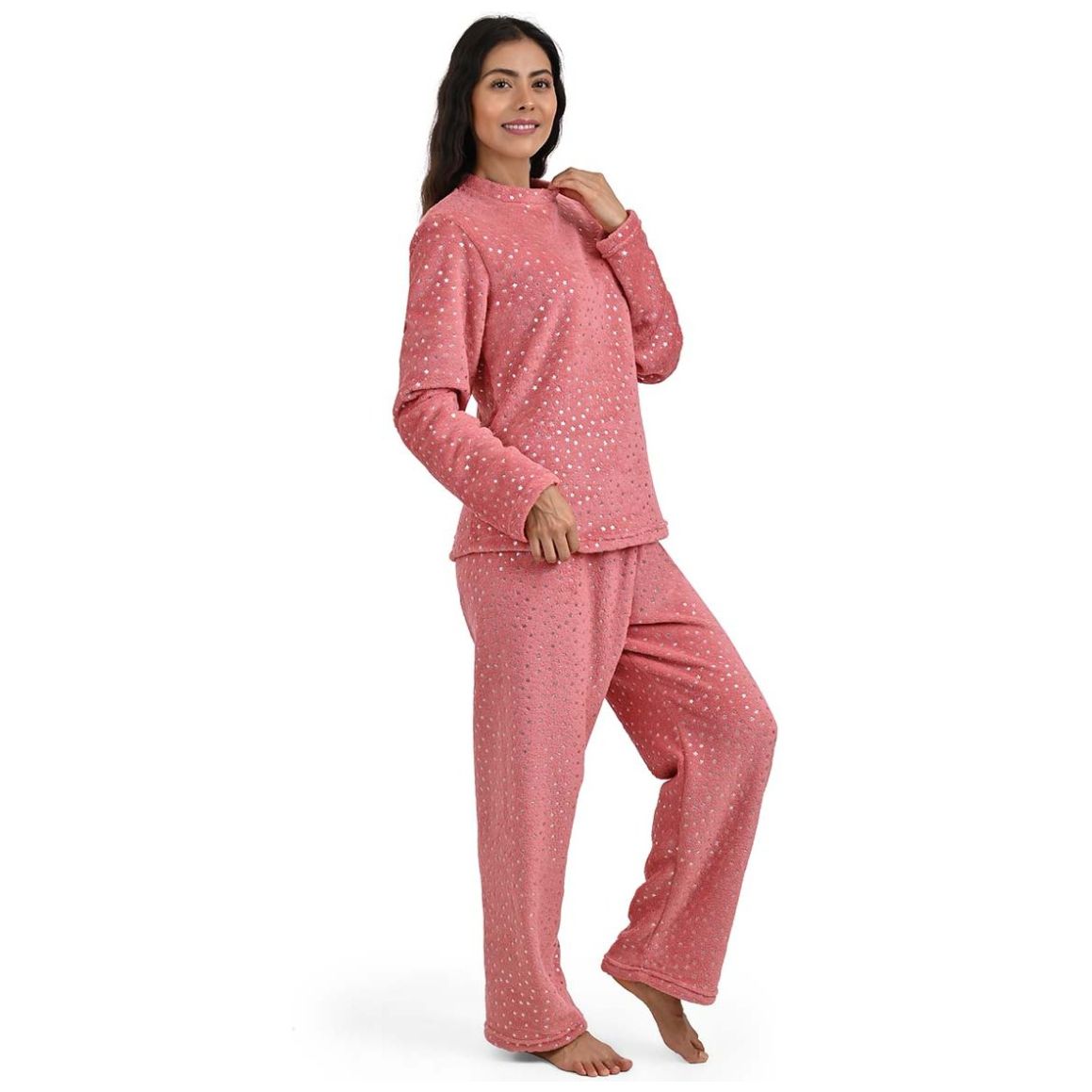 Pijama Manga Larga y Pantalón Flanel Intime Lingerie