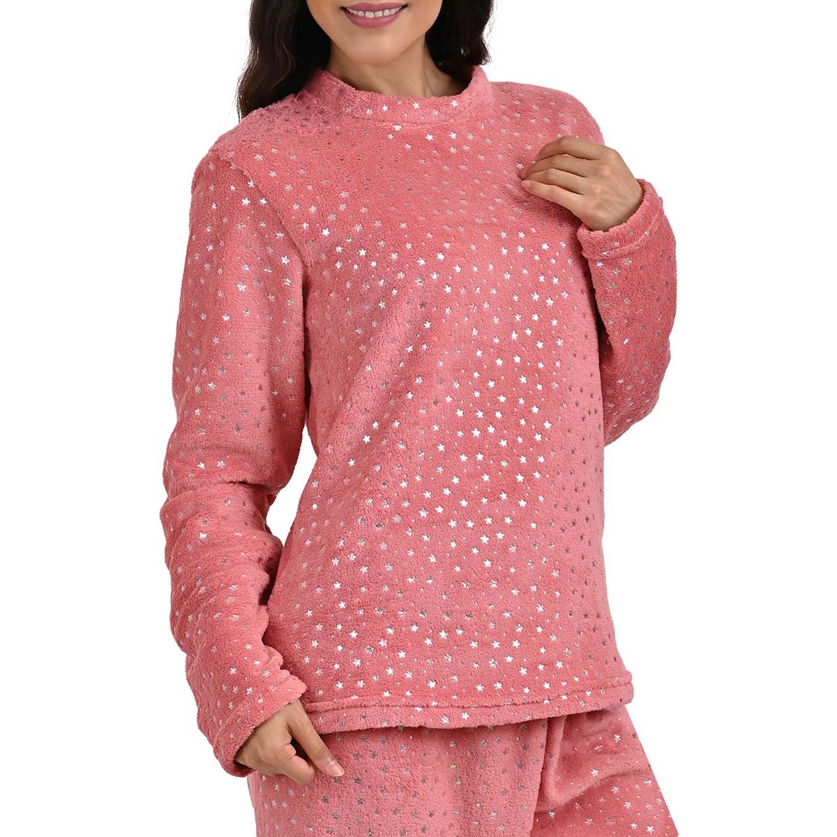 Pijama Manga Larga y Pantalón Flanel Intime Lingerie