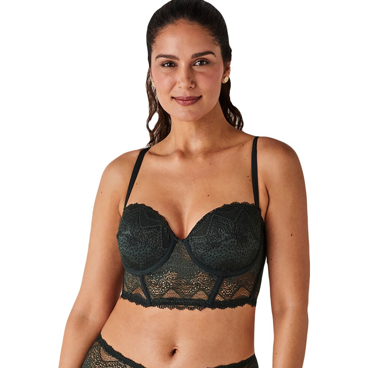 Brasier Tipo Corset con Encaje L.z