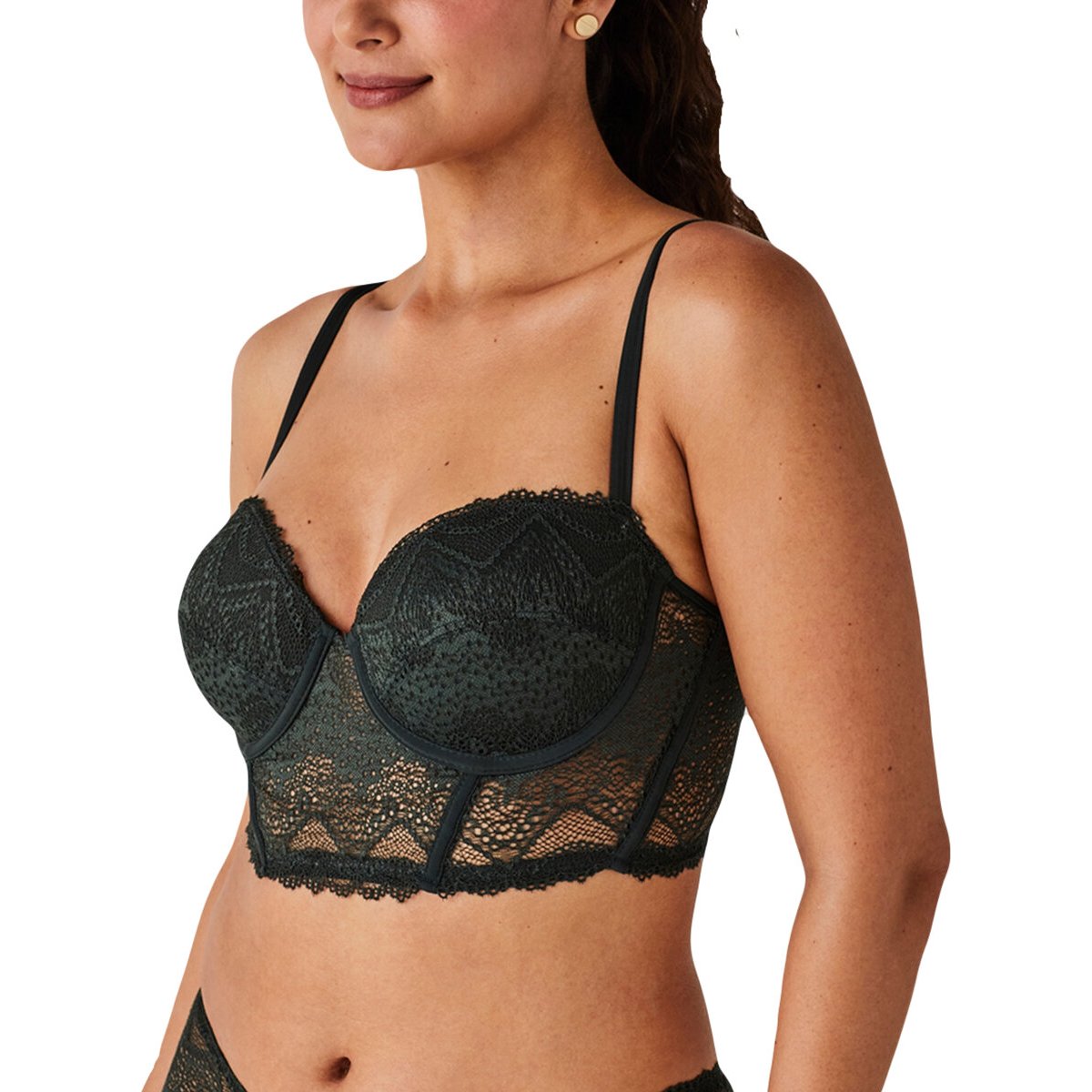 Brasier Tipo Corset con Encaje L.z