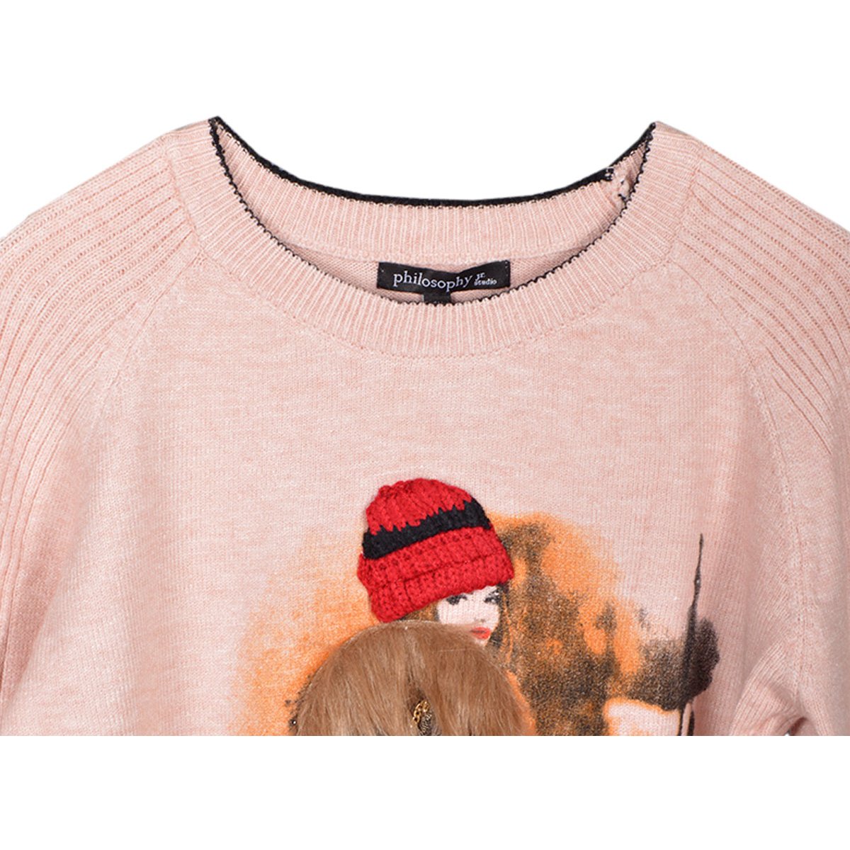 Suéter Estampado con Aplicaciones para Mujer Philosophy