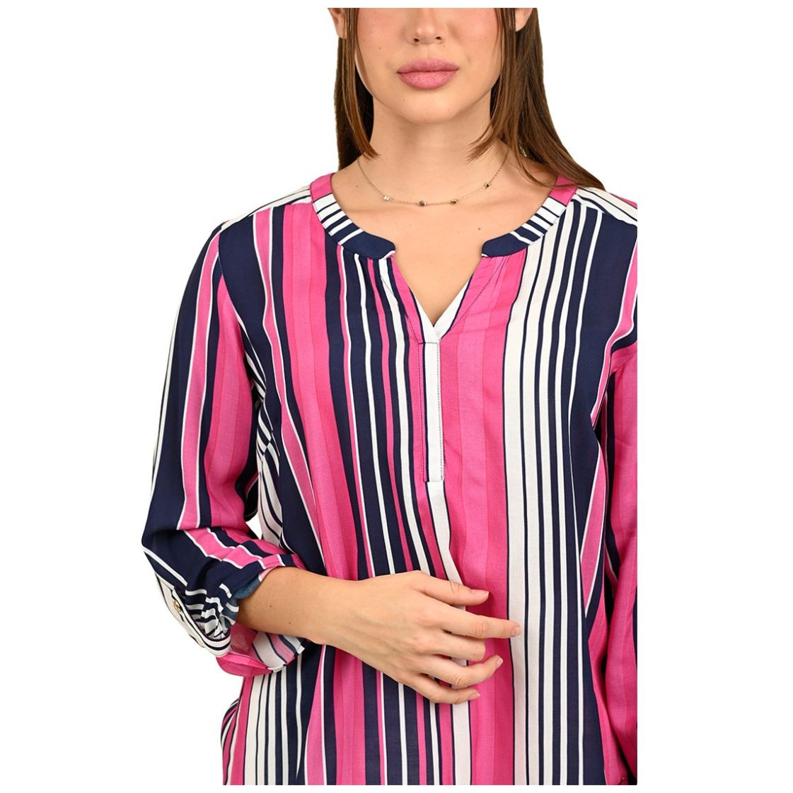 Blusa Manga 3/4 con Elevador Ferrioni para Mujer