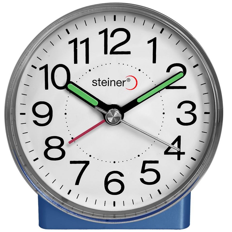 Reloj Despertador  Análogo – TB12002RD – Steiner®