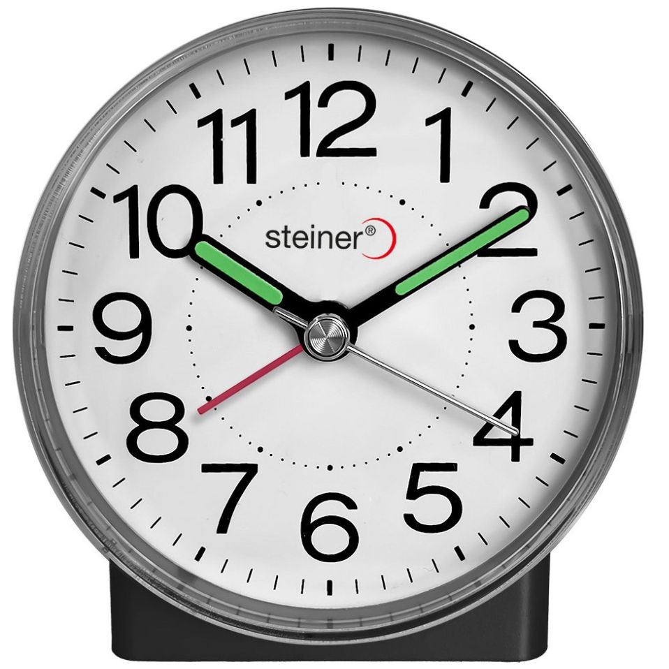 Reloj despertador TB12002RD Steiner