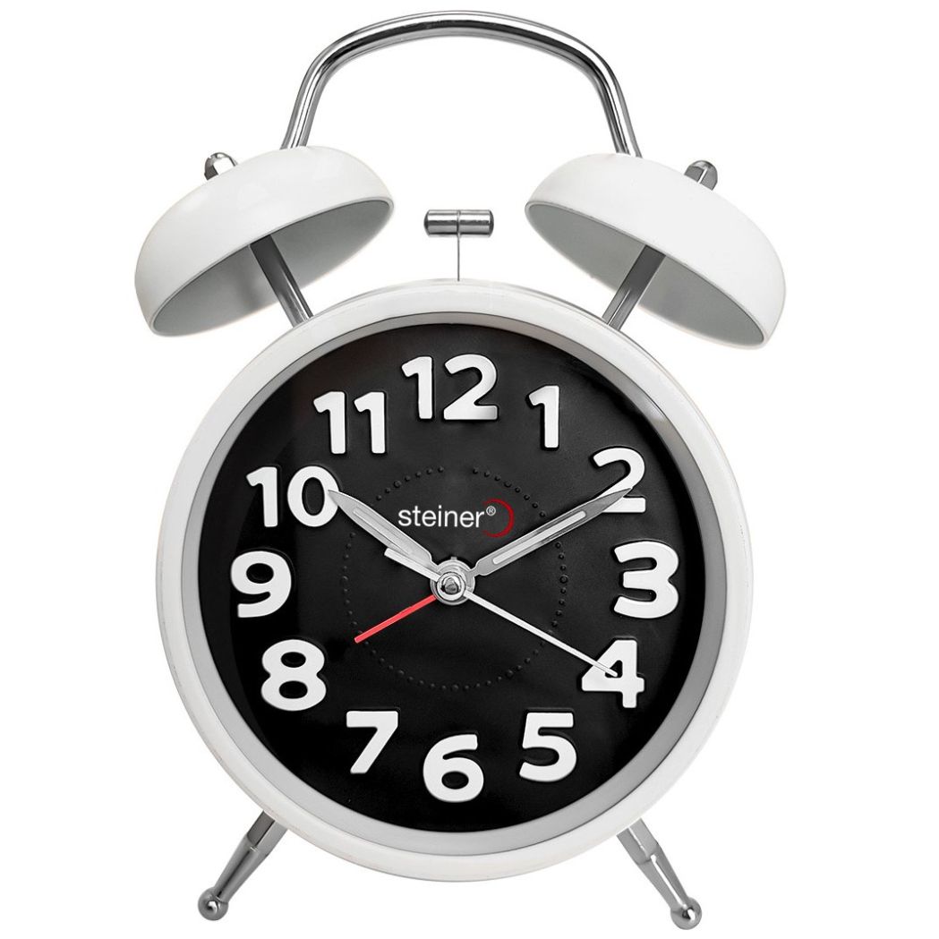 Reloj Despertador Steiner Wake Up Tb07085Wh