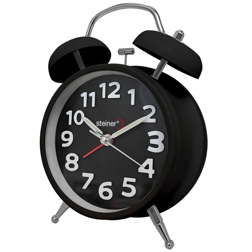 Reloj Despertador Steiner Wake Up Tb07085Bk