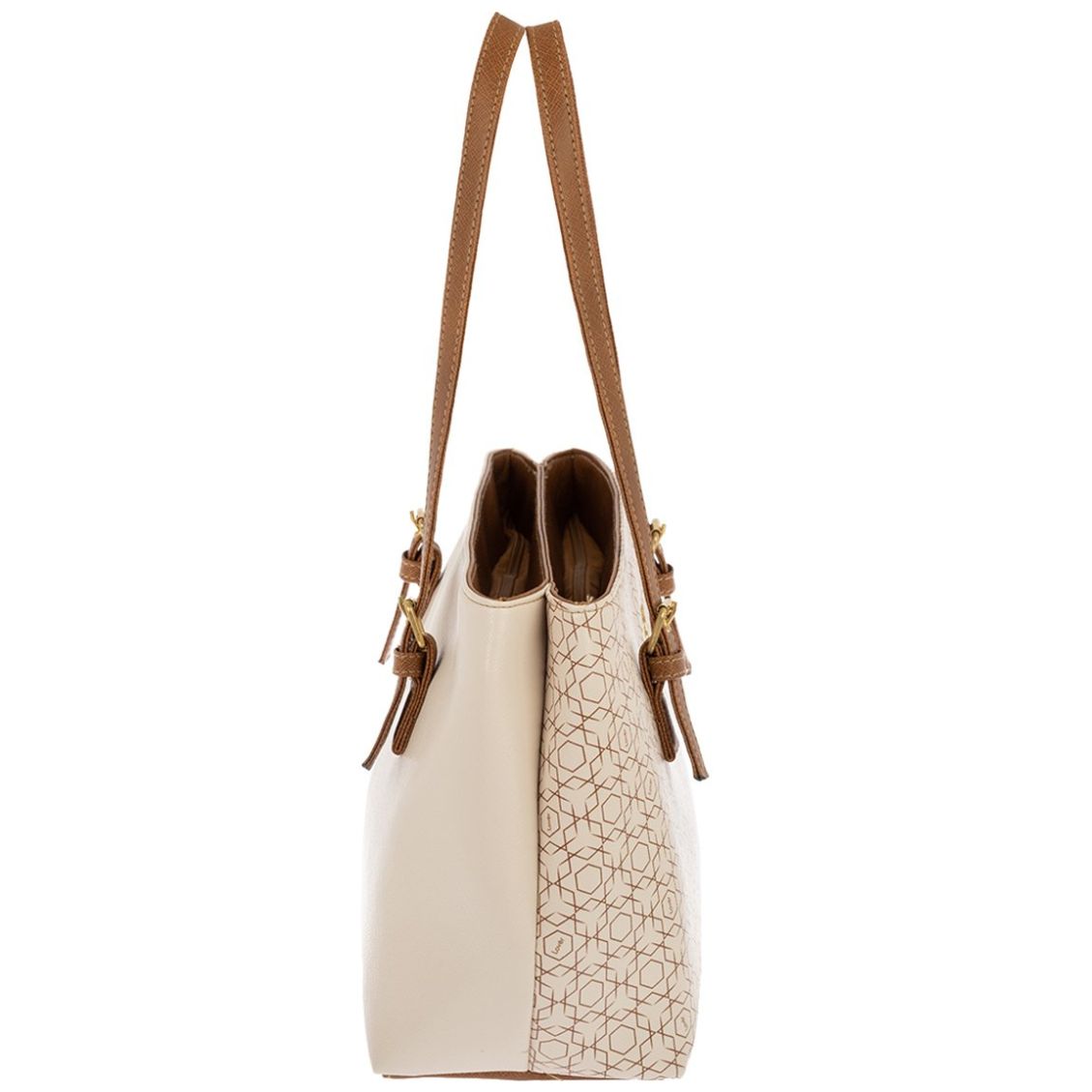  Bolso Satchel Color Camel  Lover  para Mujer
