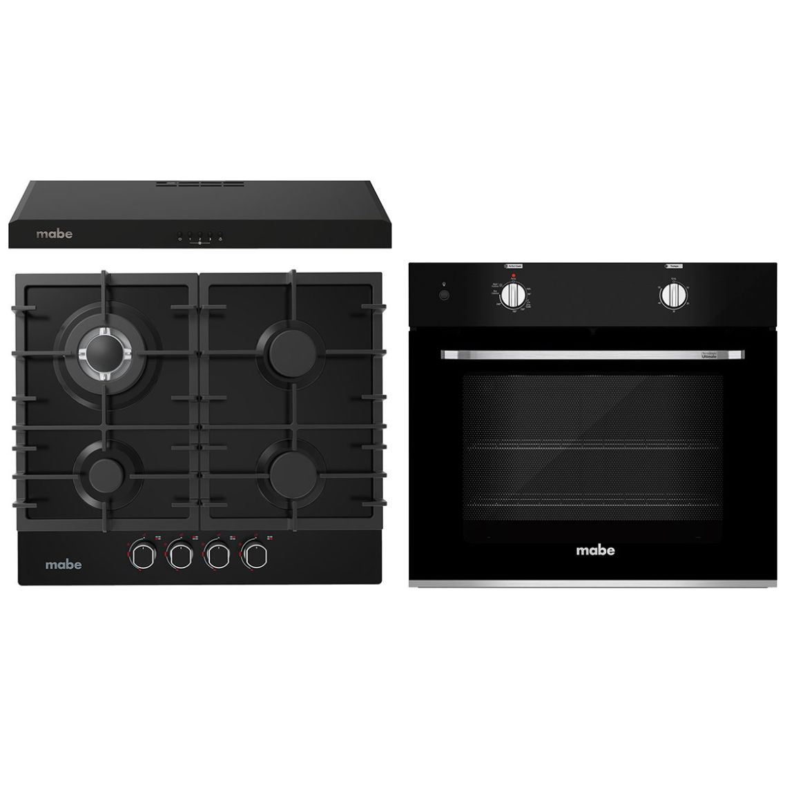 Trinomio Negro Cmg60Hm80Cmpu7N Mabe