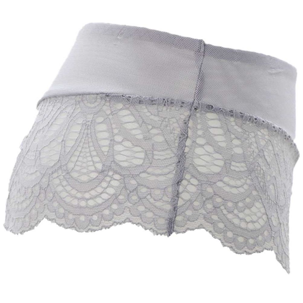 Bóxer Cachetero con Encaje Y Mesh Couture