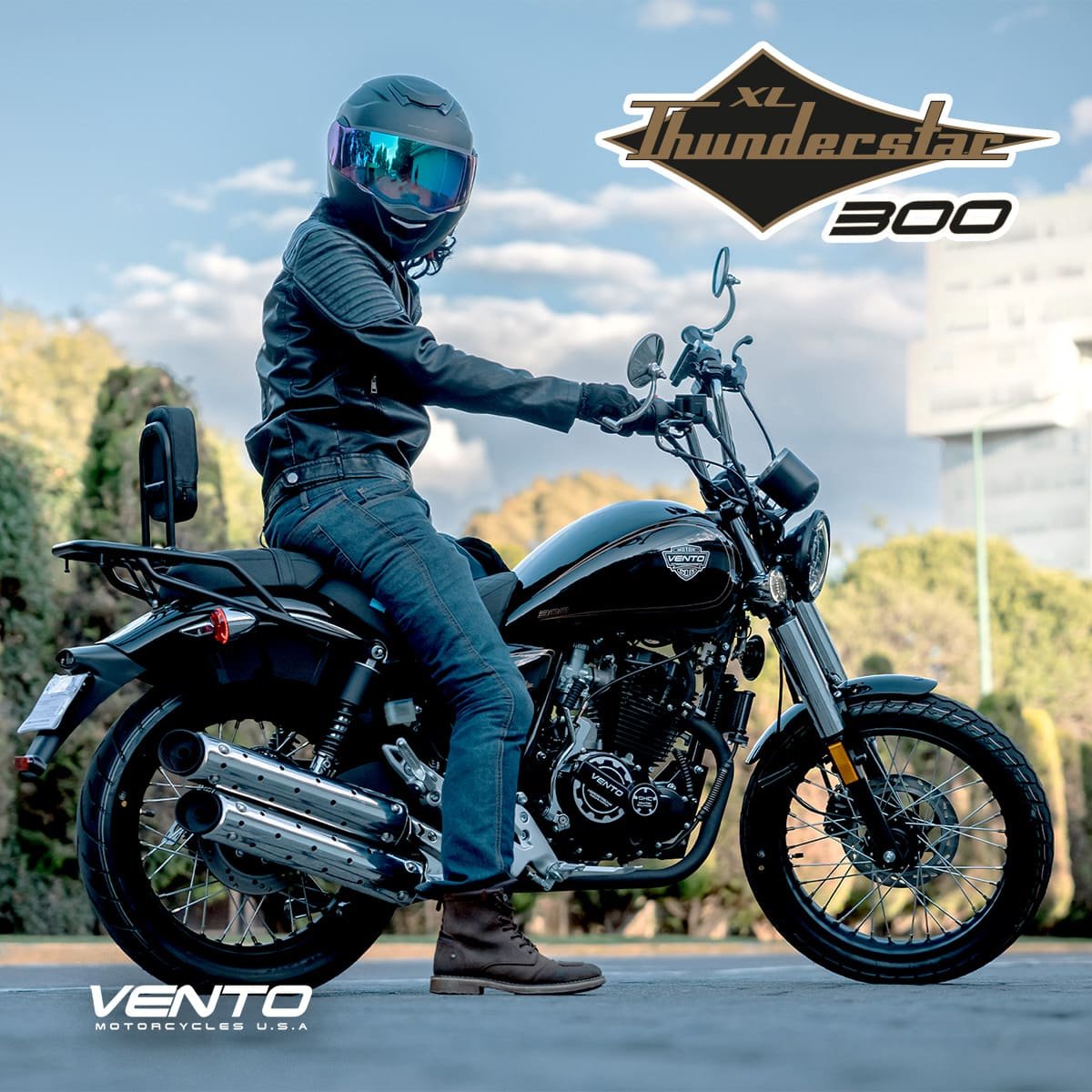 Motocicleta Vento Thunderstar 300 Cc 2024
