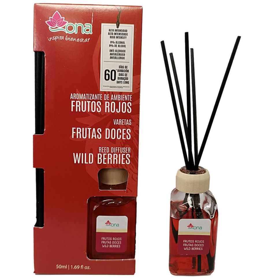 Ambientador Mikado Varita Frutos Rojos 50 Ml