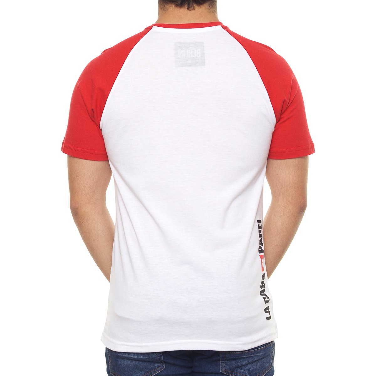 Playera Cuello Redondo Manga Corta para Hombre la Casa de Papel