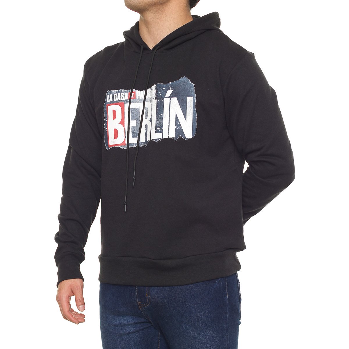 Sudadera con Capucha para Hombre la Casa de Papel